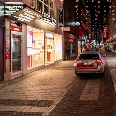 Ordnungsamt auf Kontrollfahrt