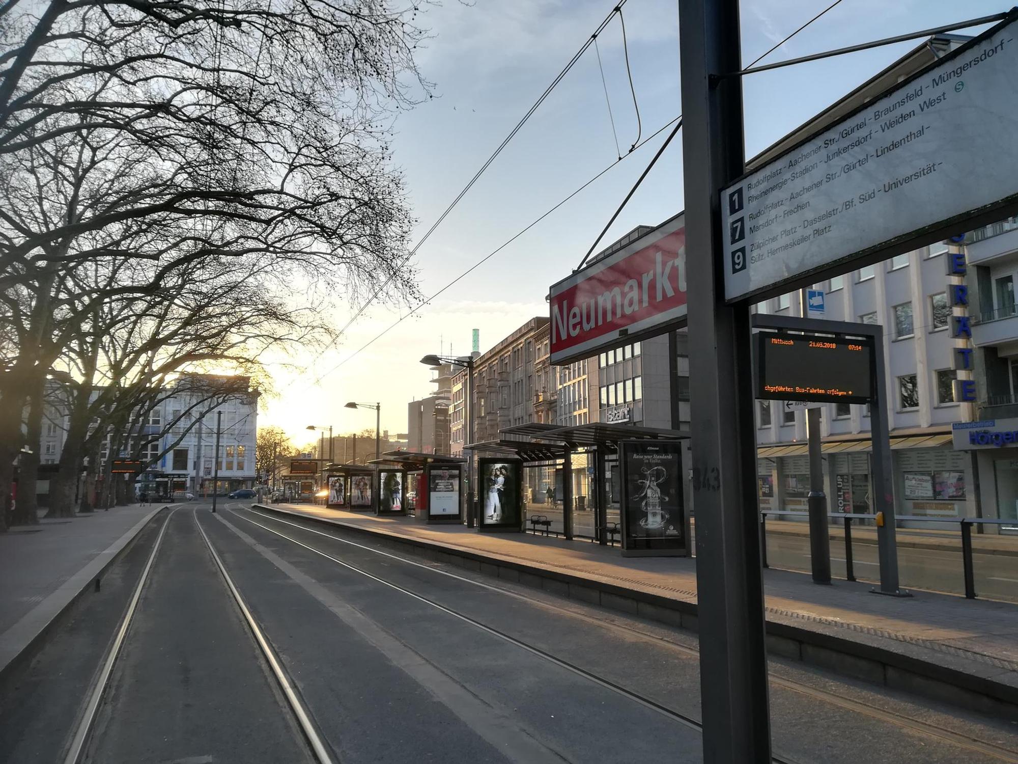 Leerer Neumarkt Stratmann