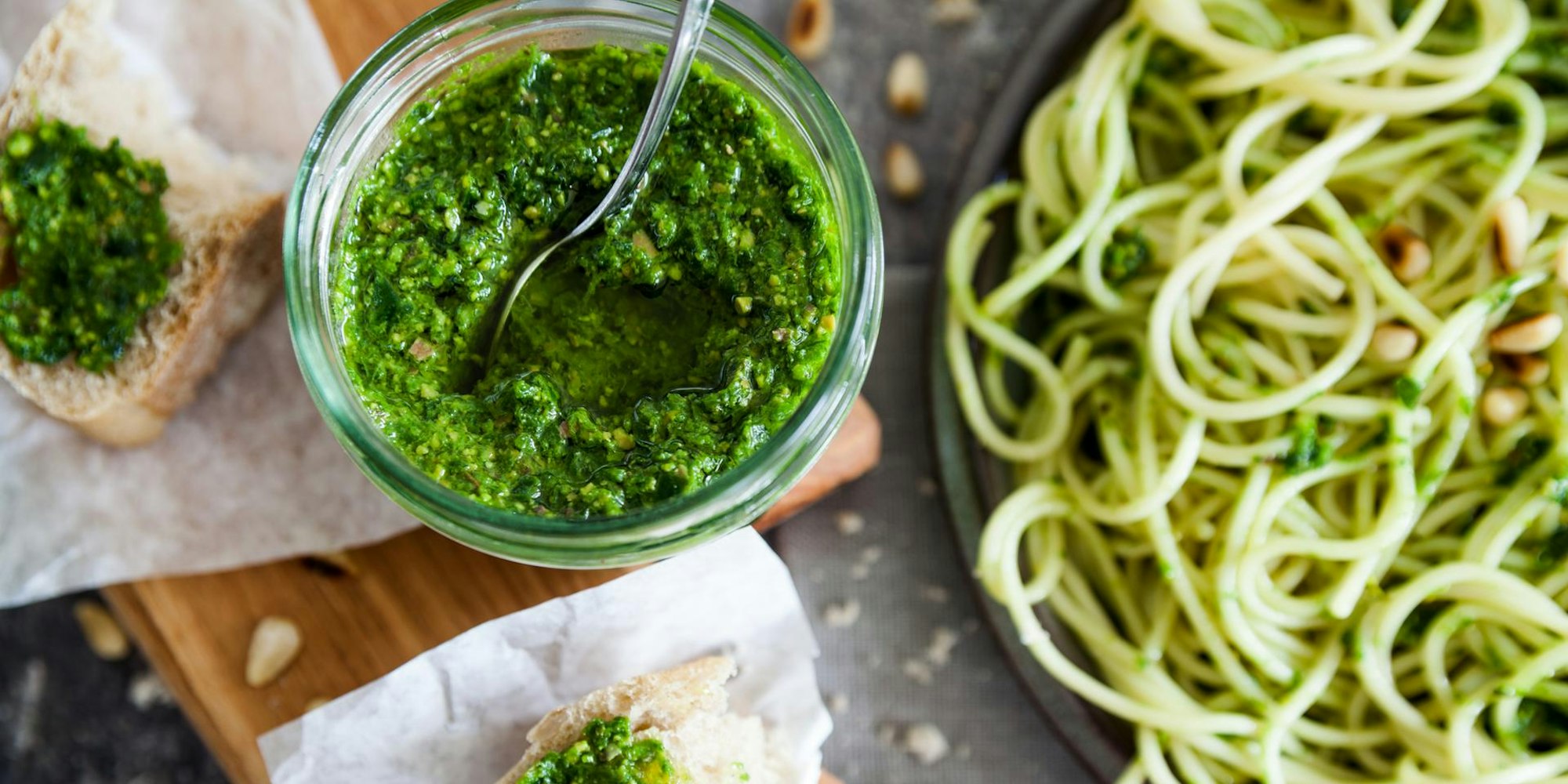 Bärlauch PestoGettyImages-677650286