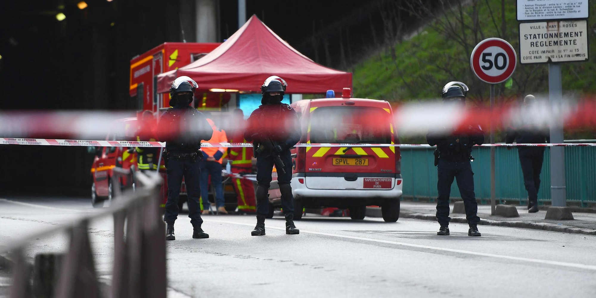 Messerangriff Paris Park