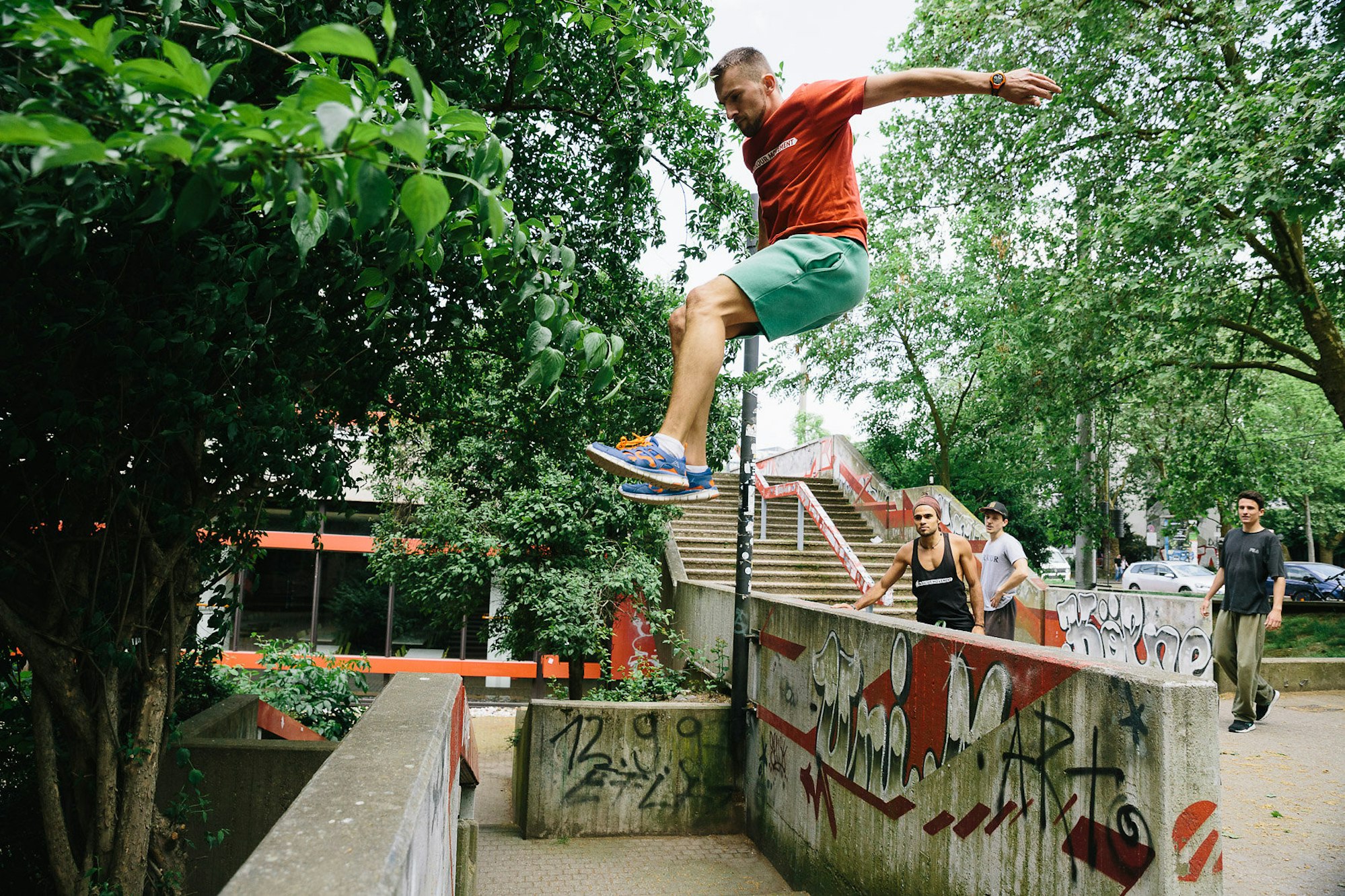 Parkour Überschrift
