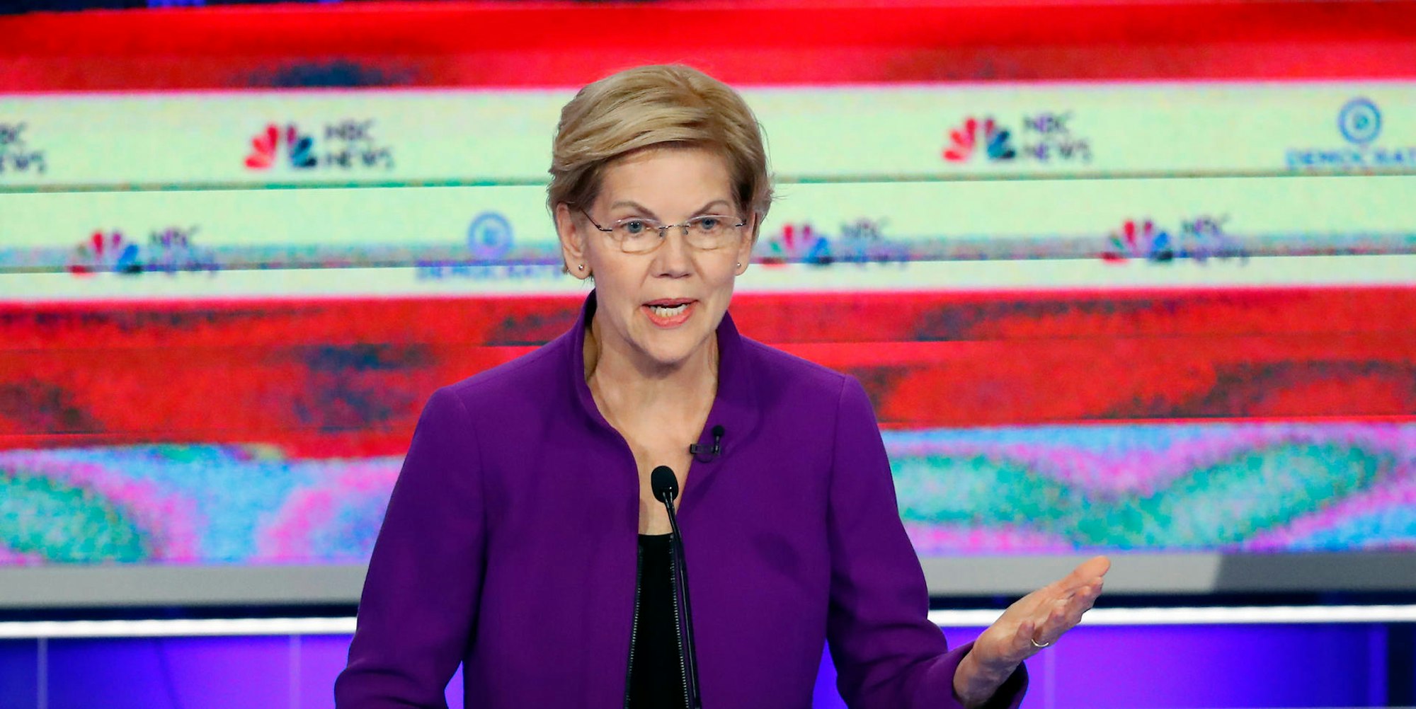 Demokraten Debatte Warren