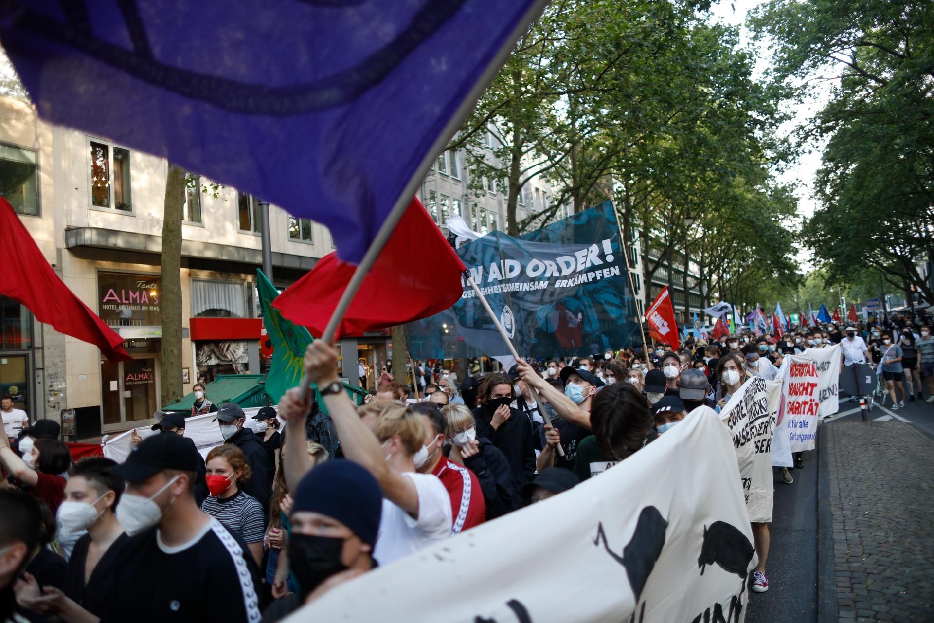 Versammlungsgesetz Demo Köln