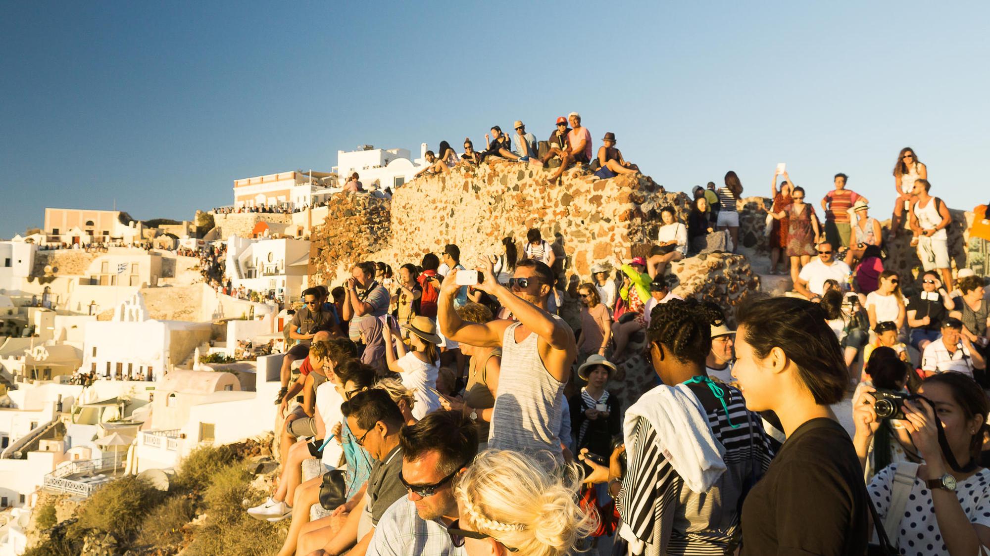 Santorin Sonnenuntergang