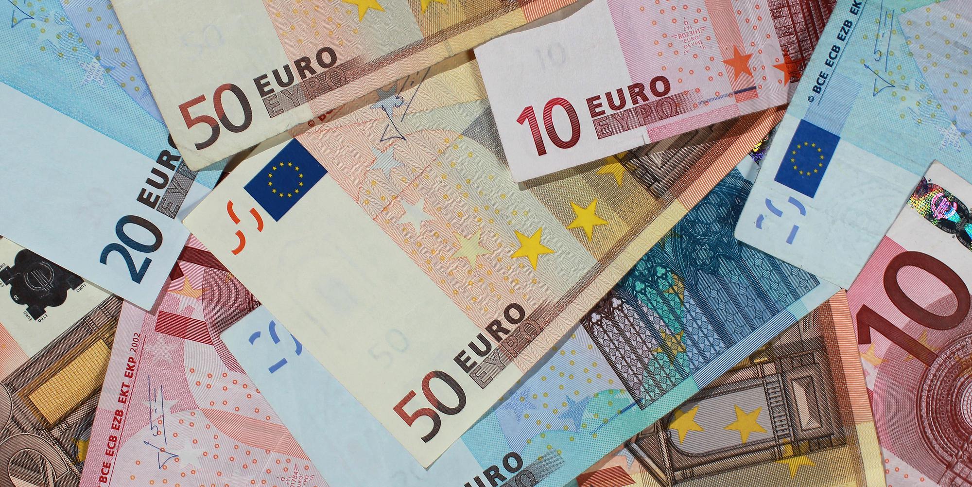 Euroscheine Schwarze Null