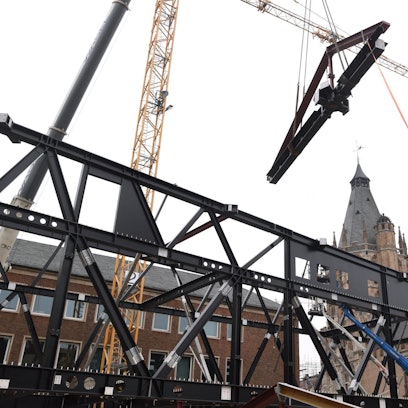 Miqua Jüdisches Museum Richtfest