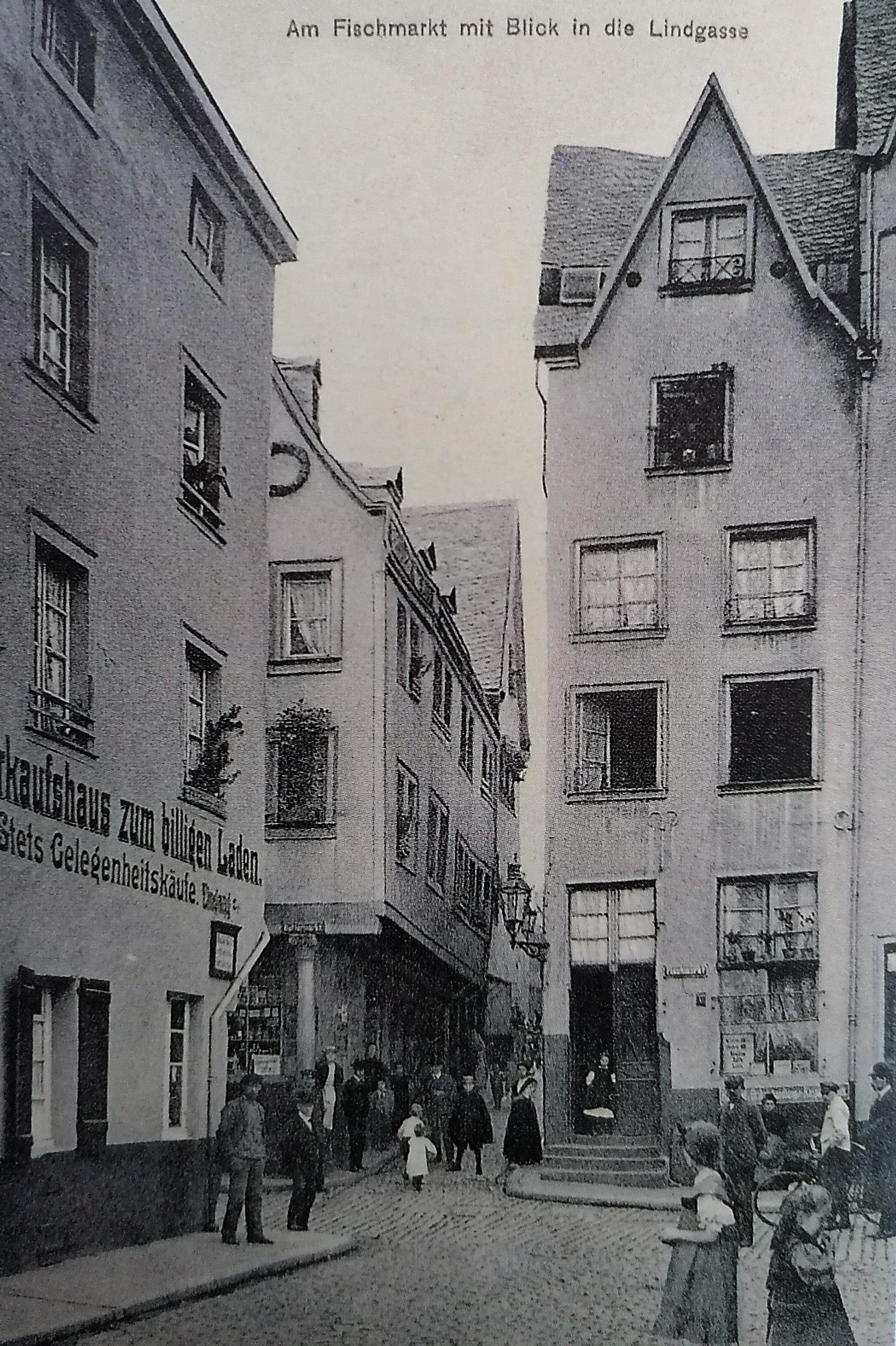 Früher heute Martinsviertel