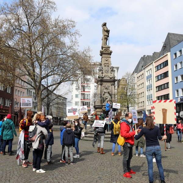 Alter Markt Protest