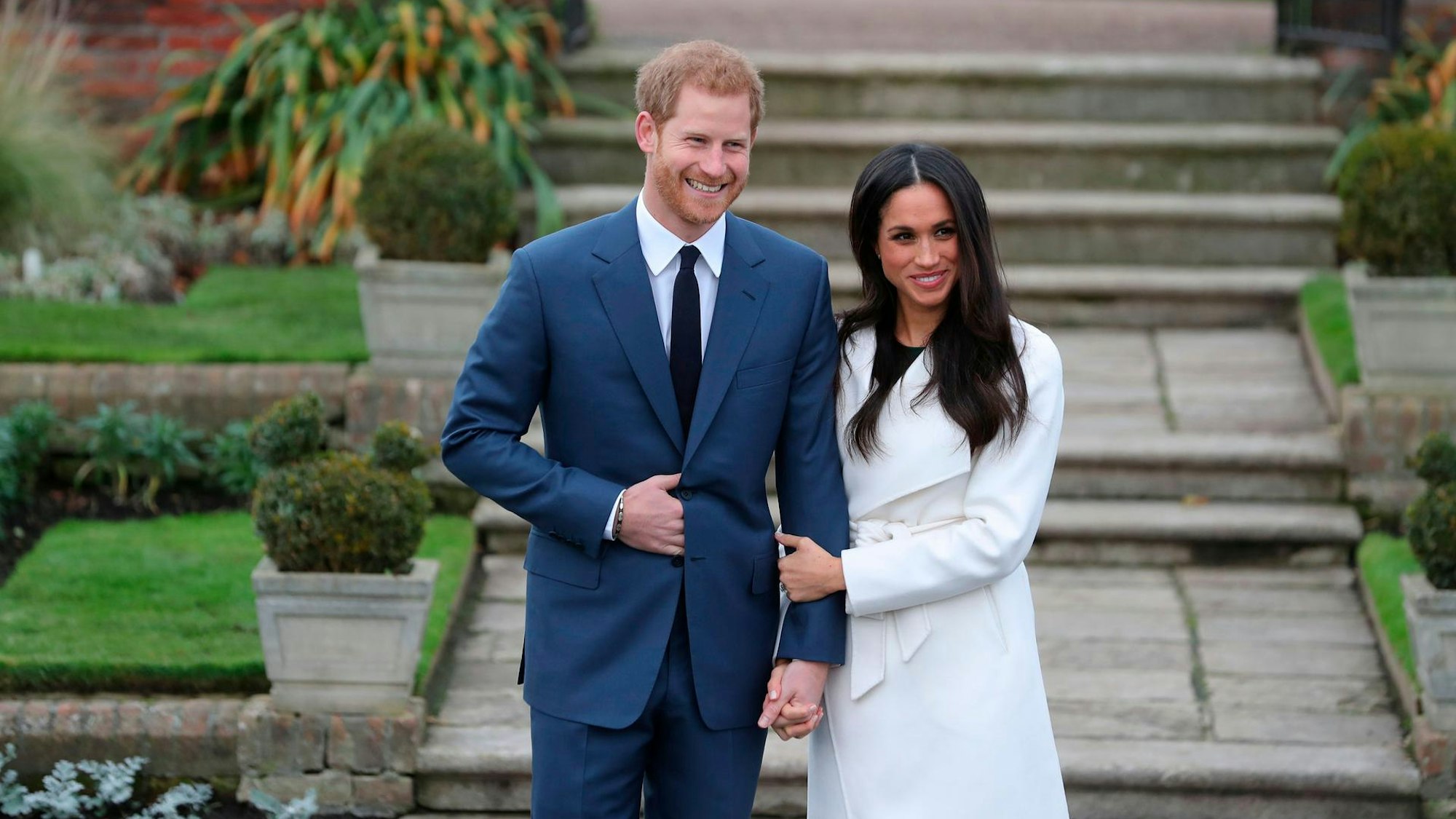 Harry und Meghan bei einem öffentlichen Termin.