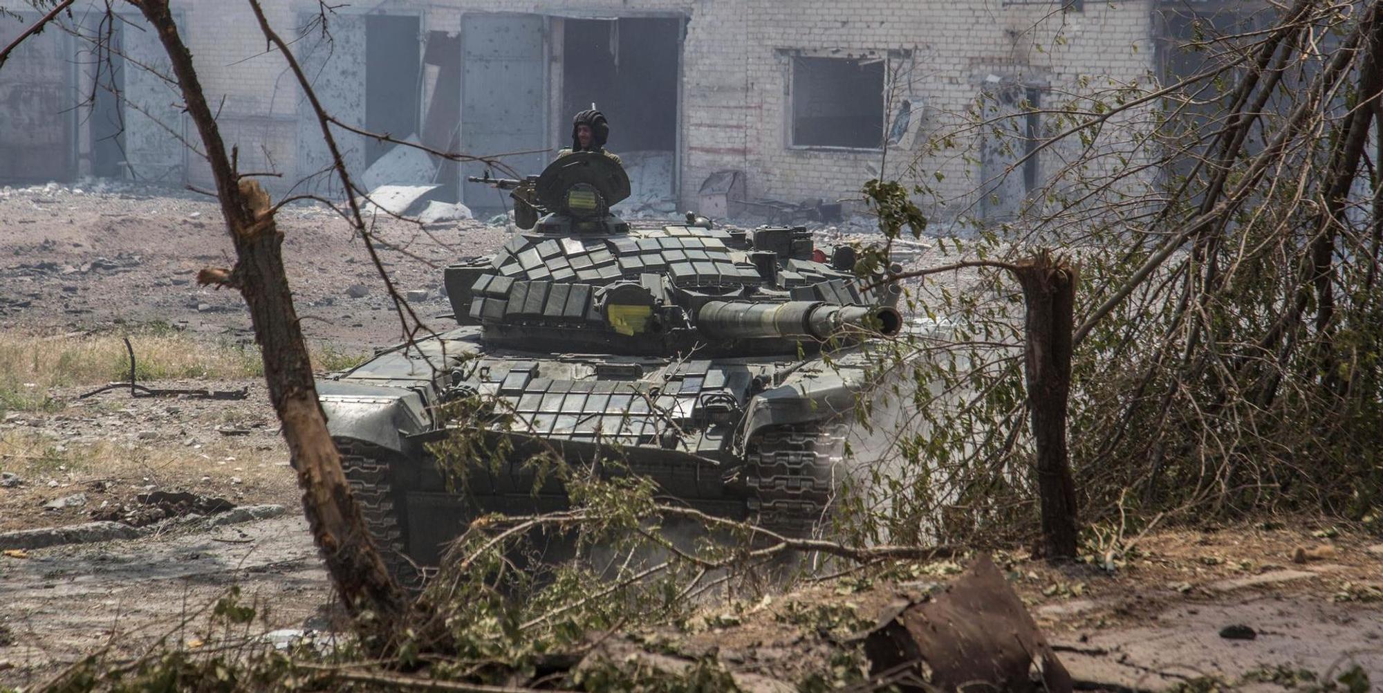 Ukraine Panzer Region Luhansk