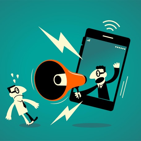 Symbolbild Politik Social Media