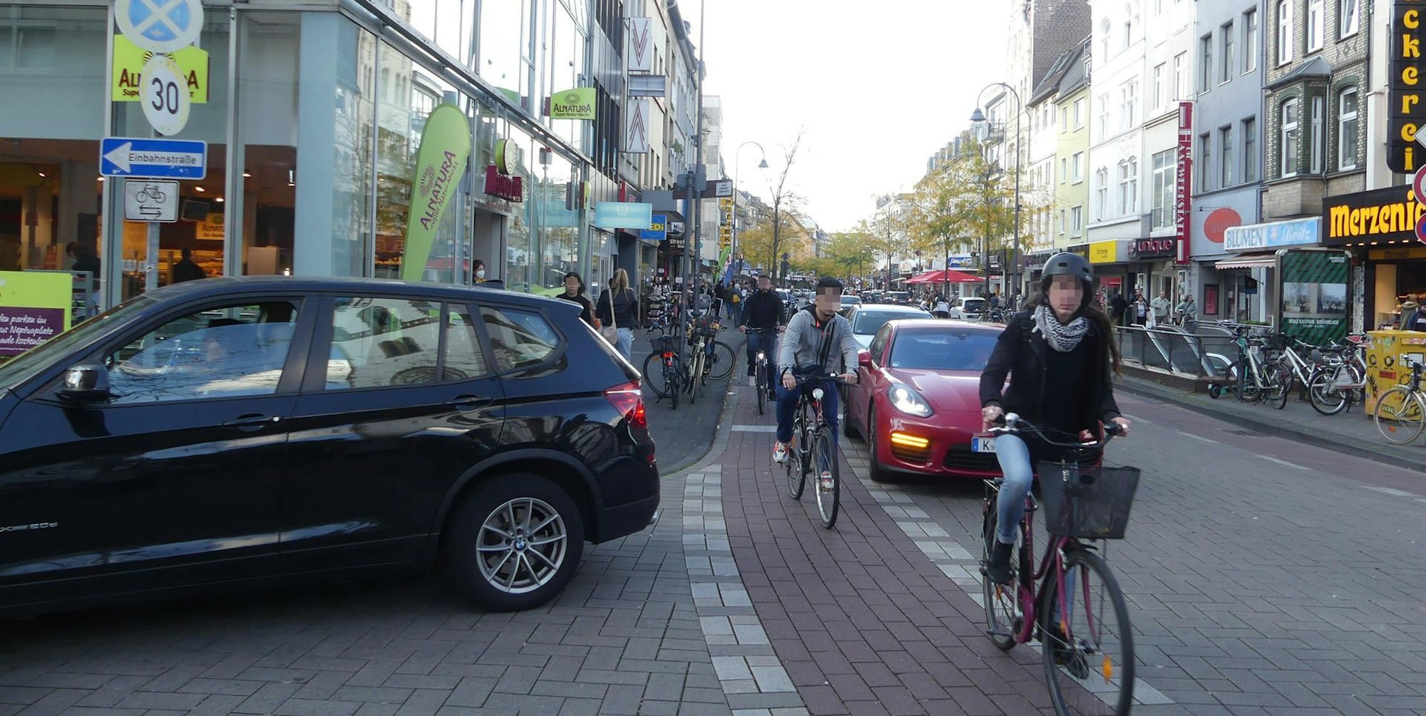 Venloer Einbahnstraße pixel