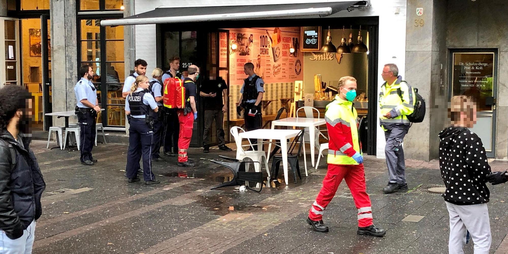 Schlägerei bei Poldi-Eisdiele