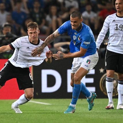 Kimmich gegen Scamacca