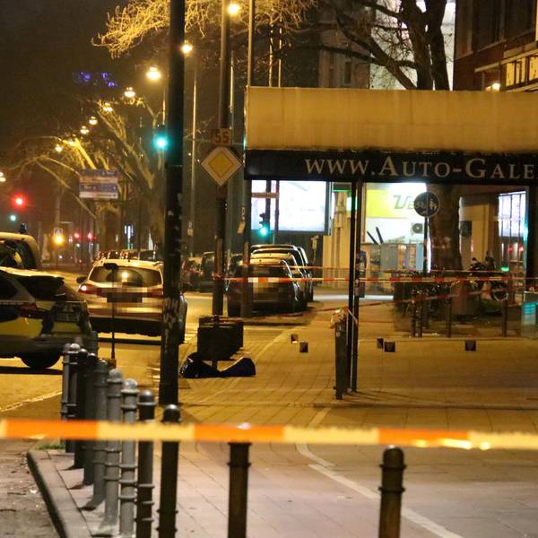 Aachener Straße abgesperrt