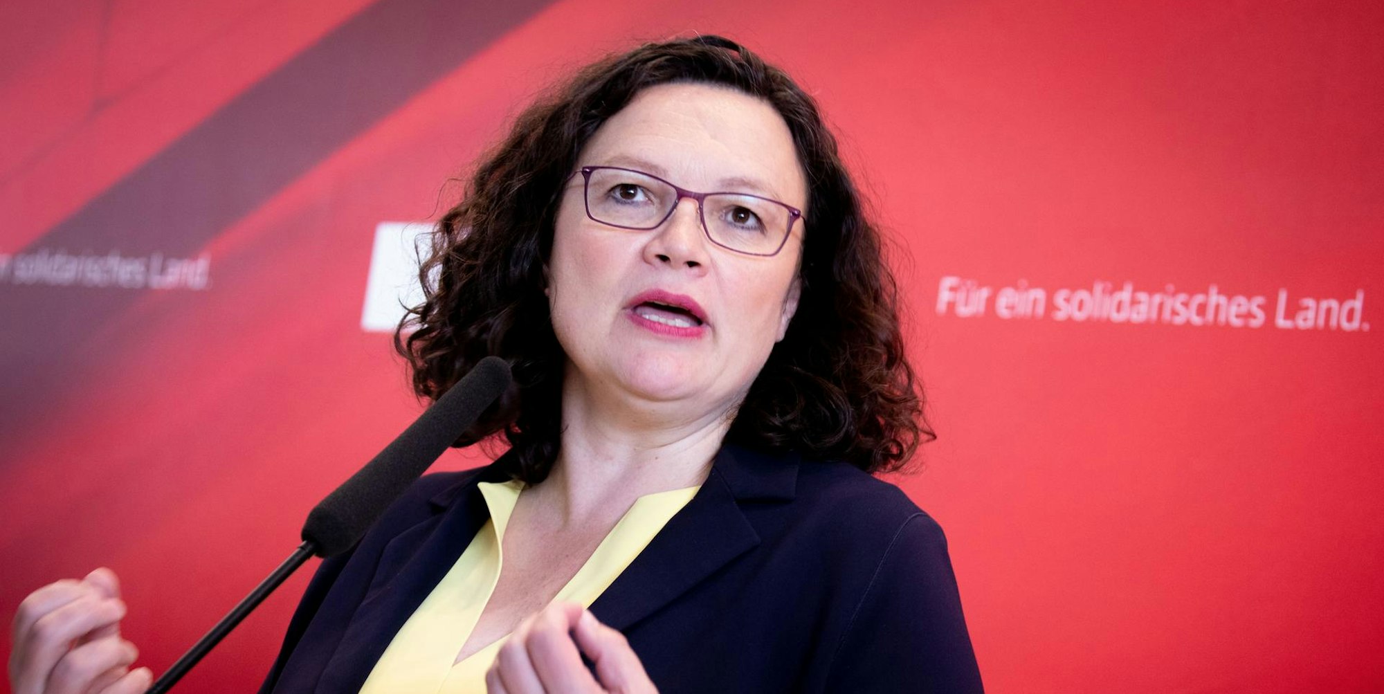 Nahles dpa 190519