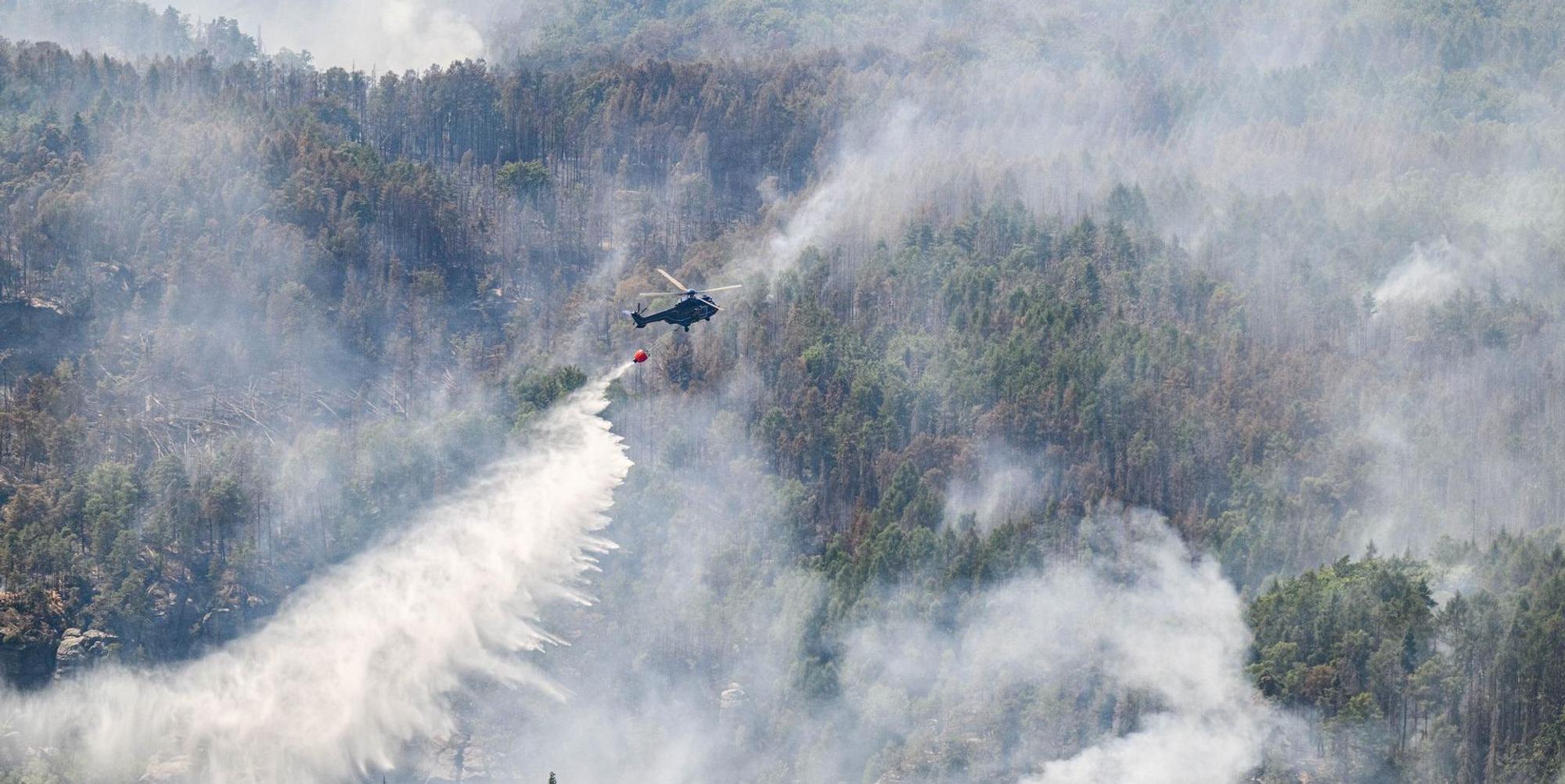 waldbrand sächsische schweiz