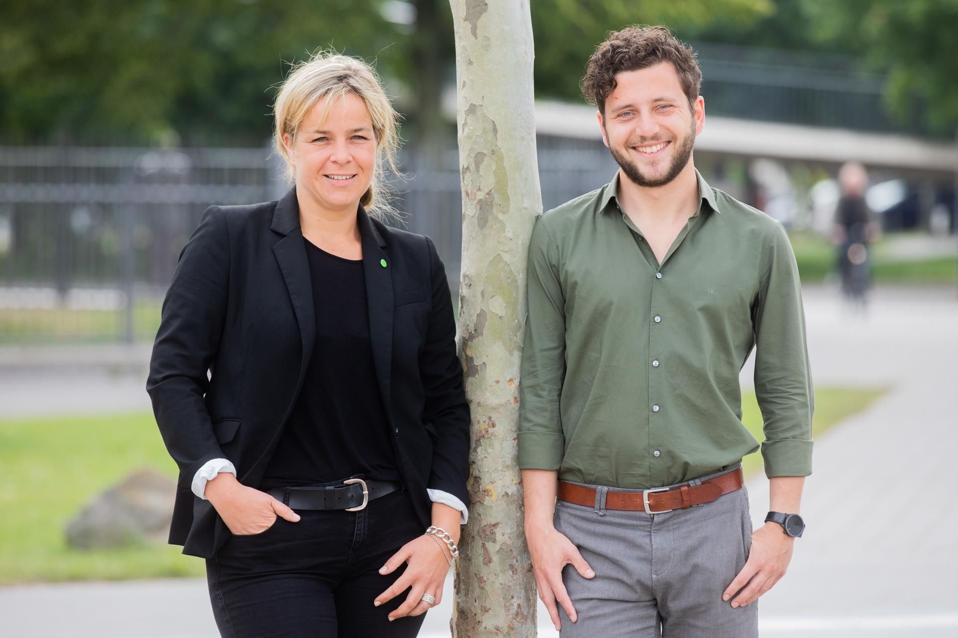 Mona Neubaur und Felix Banaszak