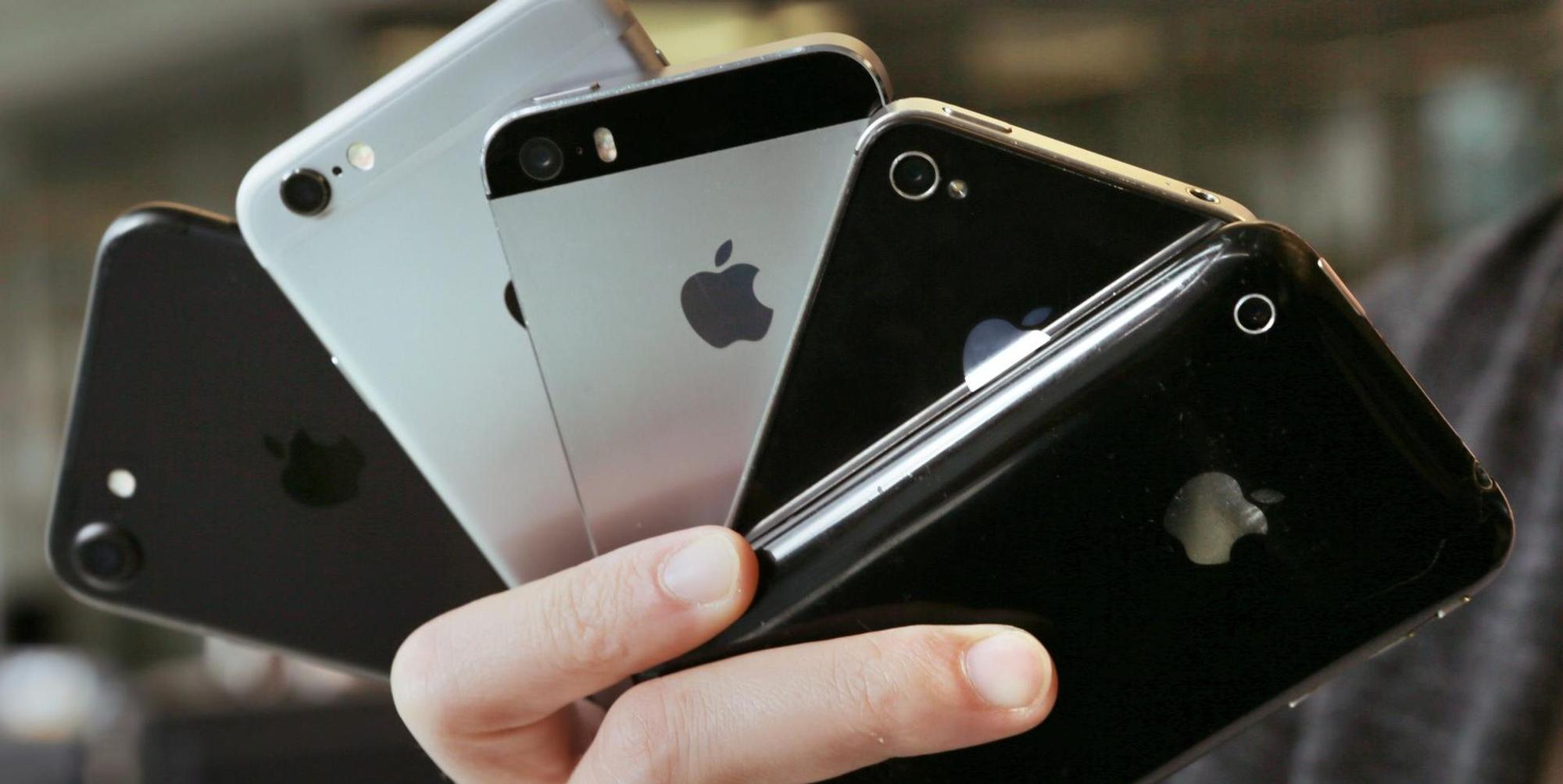 iPhone_verschiedene Modelle_Skandal