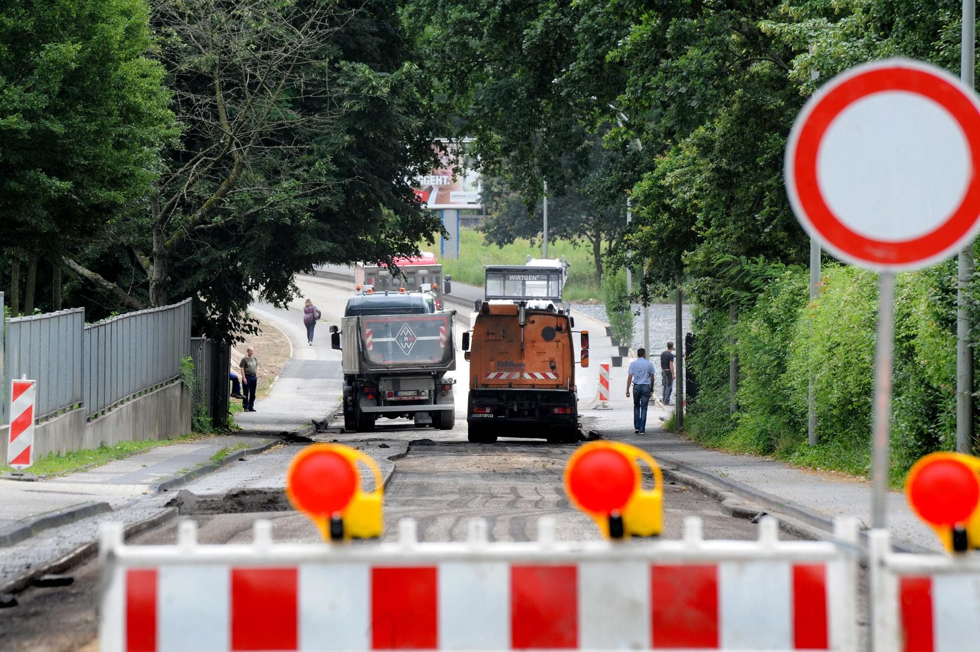 Straßensanierung Leverkusen Symbolbild