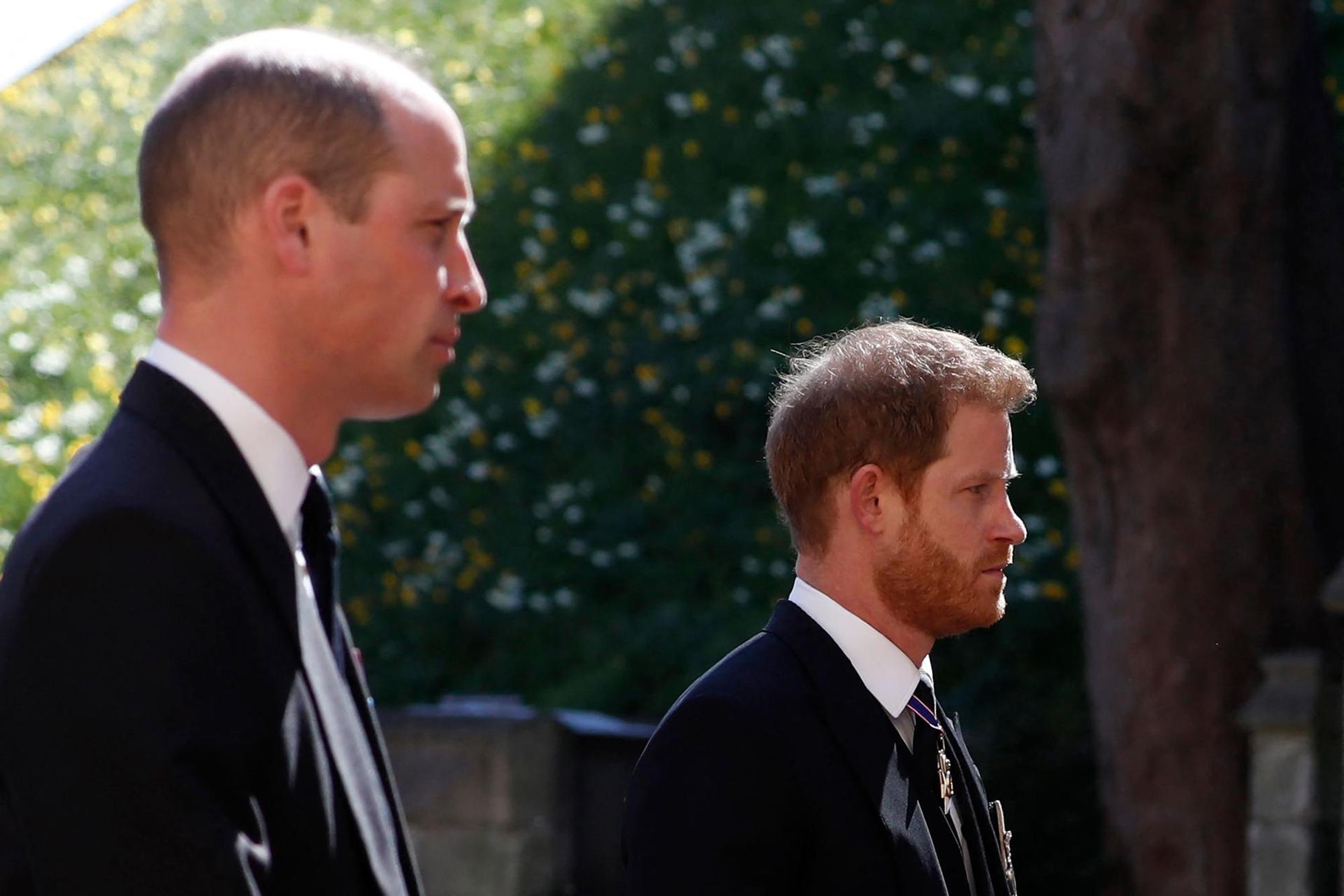 Harry und Wiliam Beerdigung Philipp