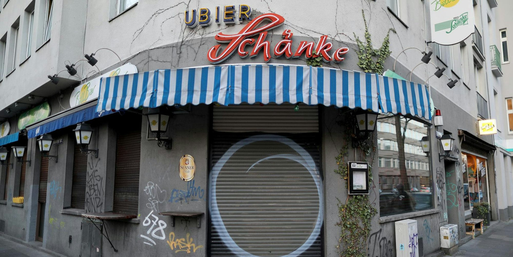 Ubierschänke geschlossen