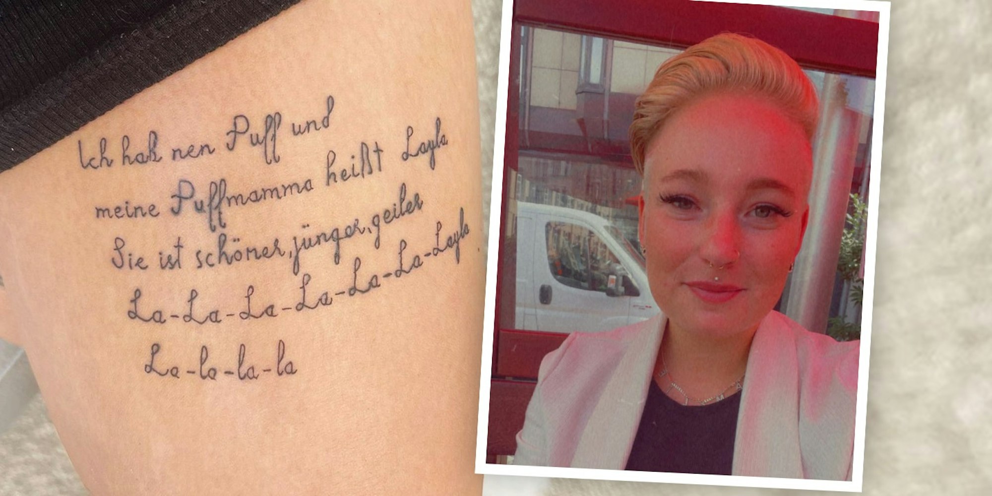 Gabriella Layla Tattoo