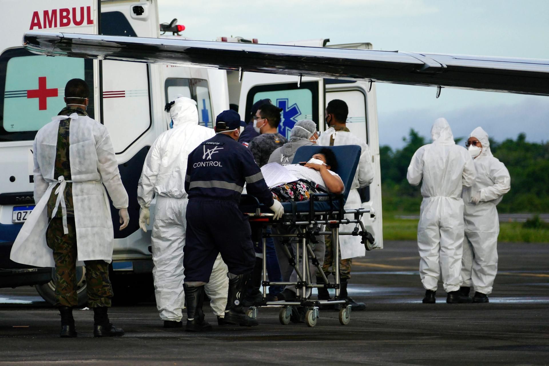 Manaus Corona-Patient wird ausgeflogen
