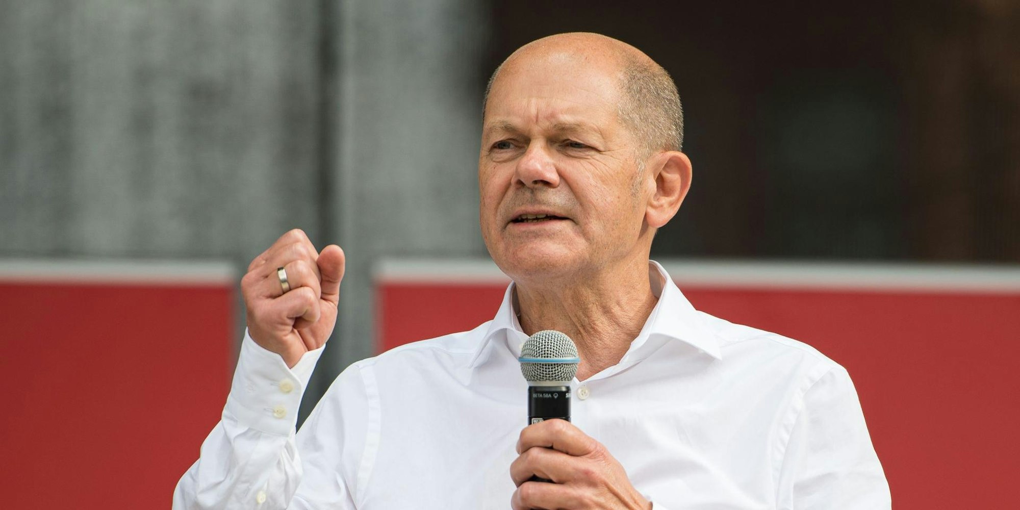 Olaf Scholz Wahlkampf