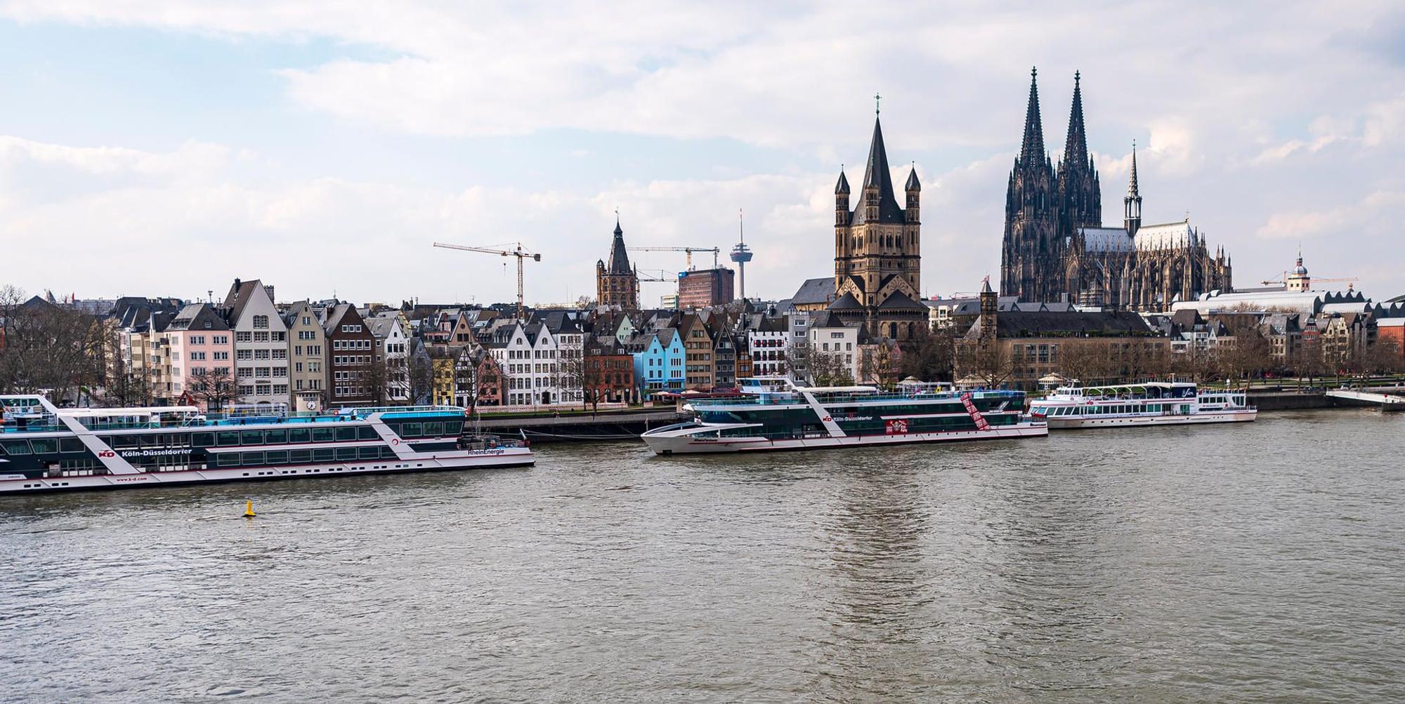 Köln Rhein Panorama