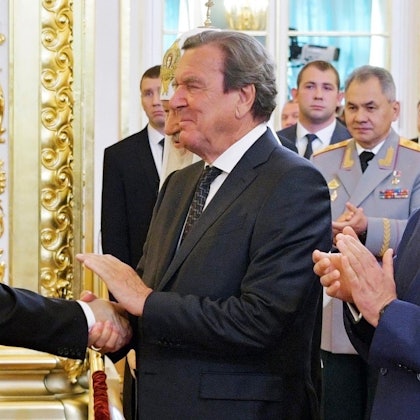 Schröder Putin dpa