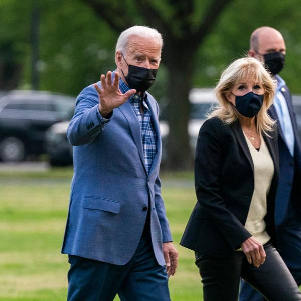 Joe und Jill Biden 25. April