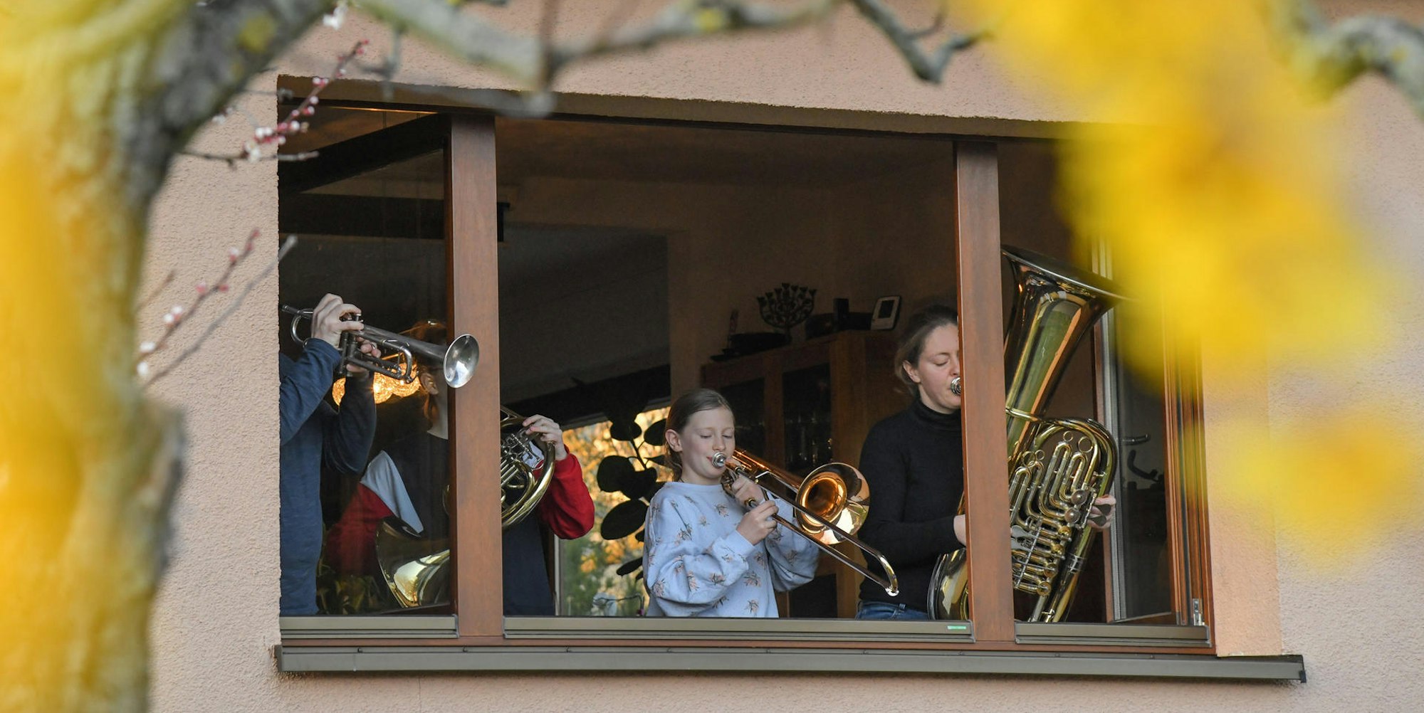 Musik am Fenster