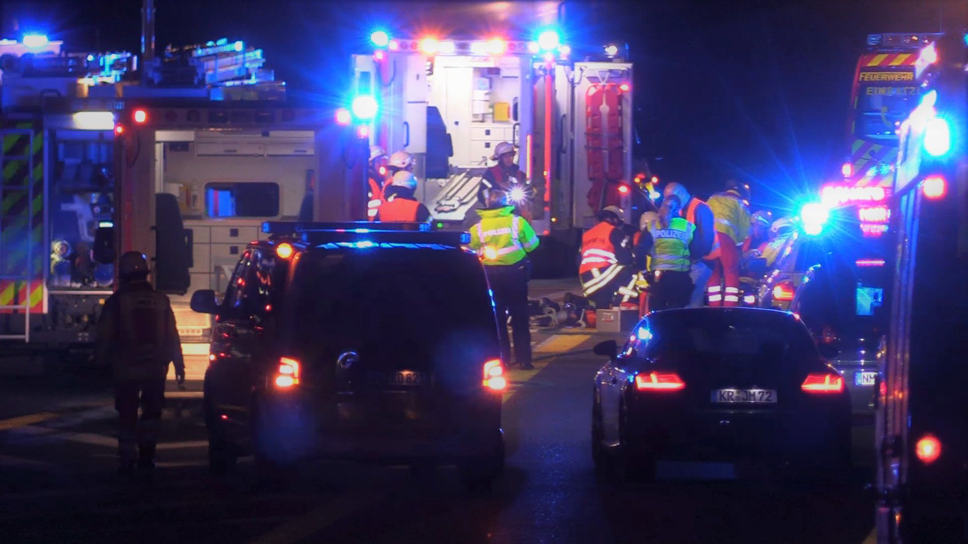 Unfall A3 Leverkusen