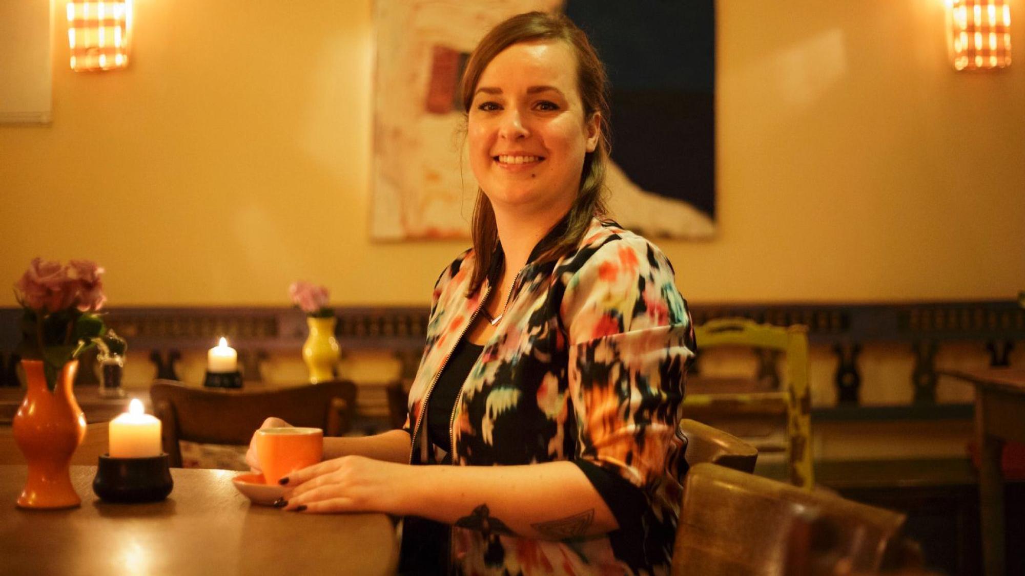 Julia Floß in der Speisekammer 2014. (Archivbild)