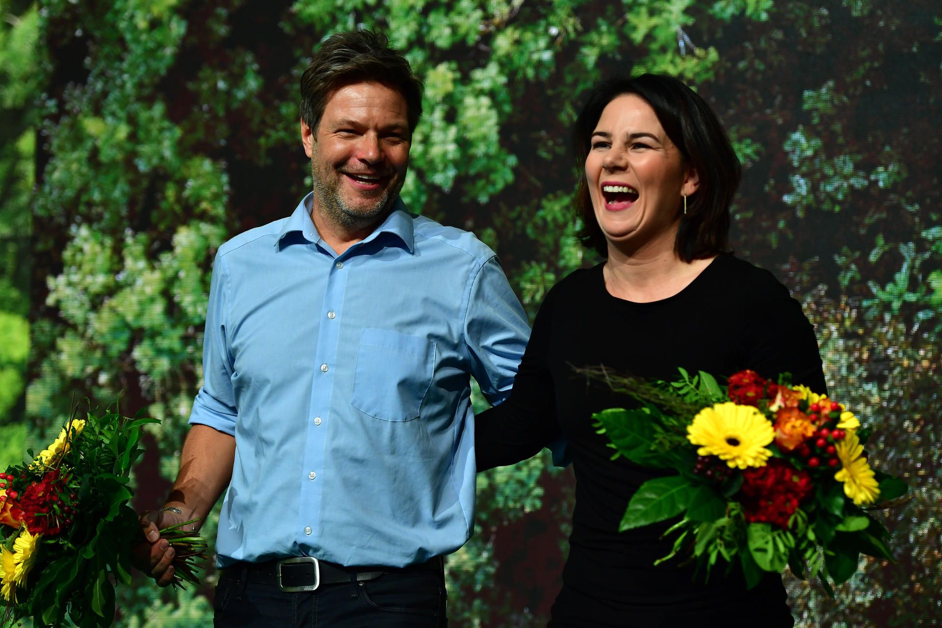 Annalena Baerbock und Robert Habeck