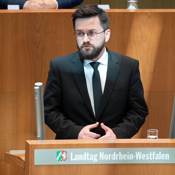 Kutschaty Landtag dpa