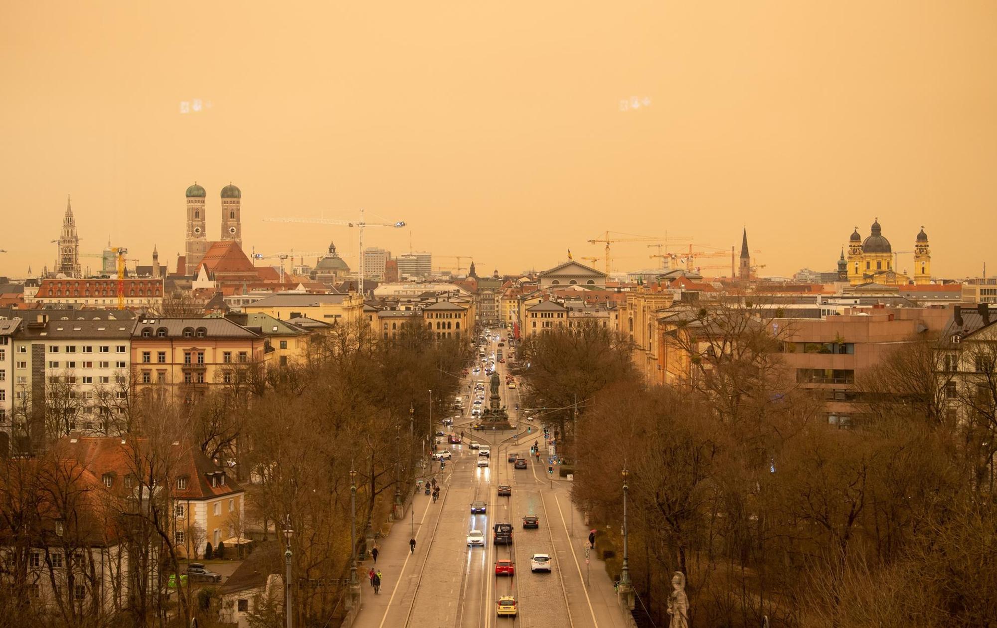 Saharastaub Bayern 160322