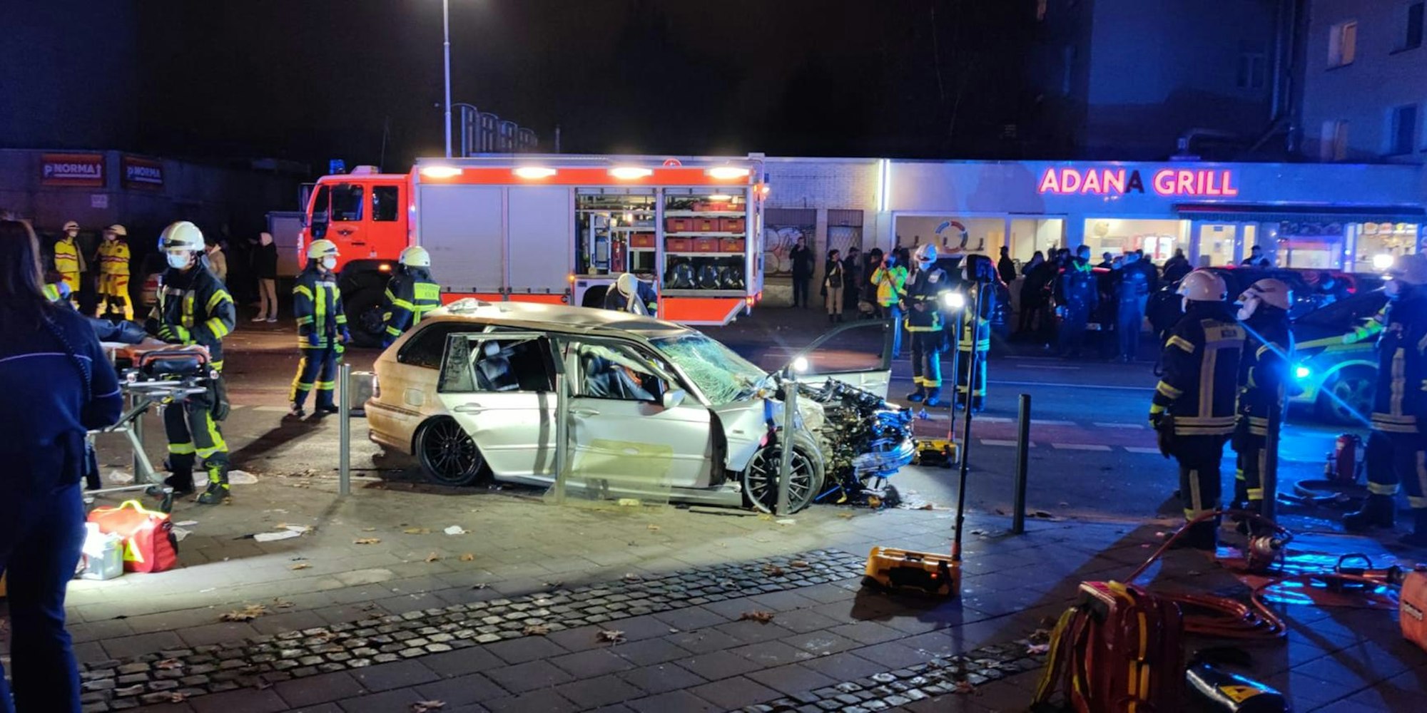 Linienbus Unfall 2
