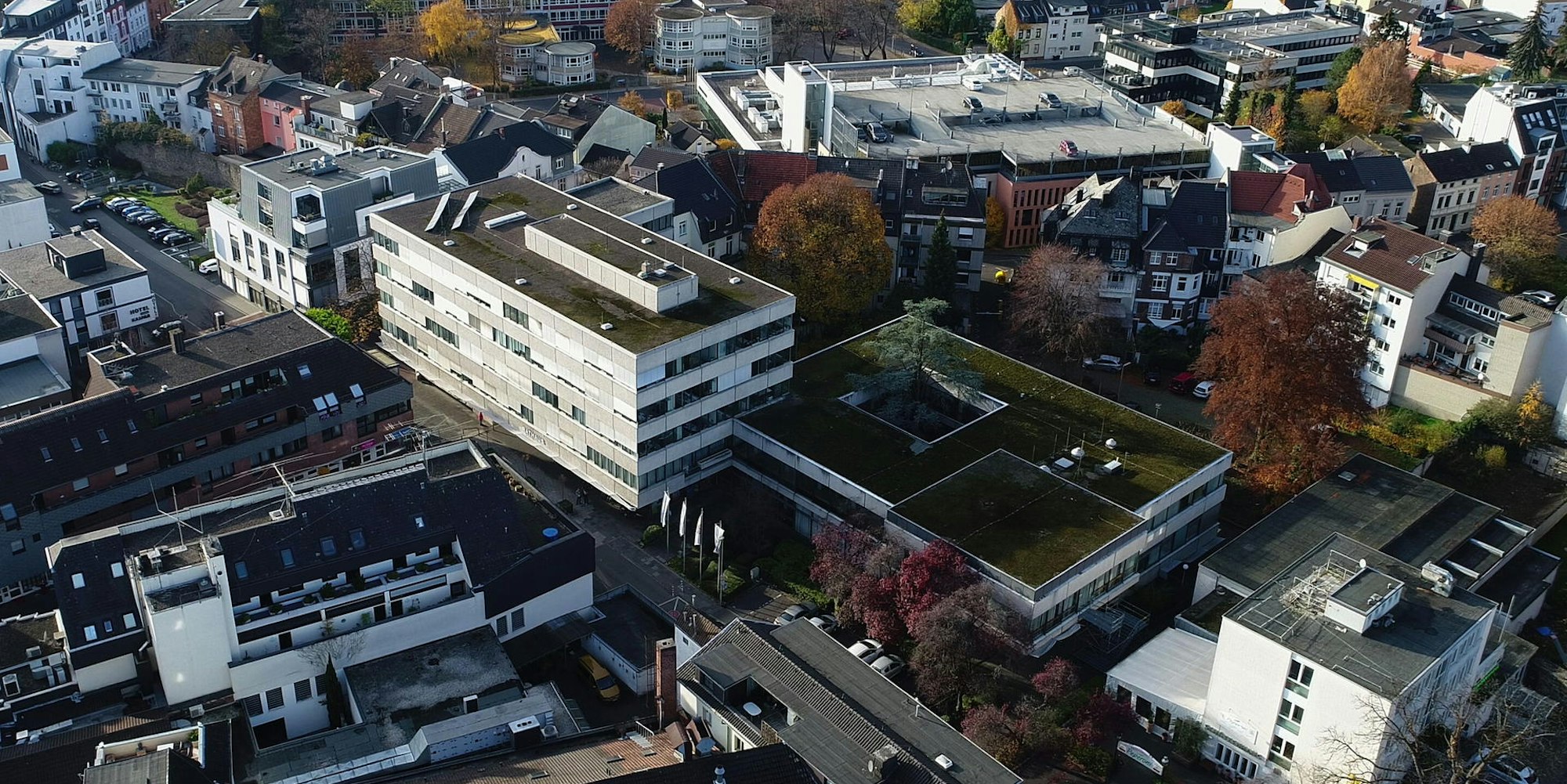 Siegburg_Innenstadt von oben 191118