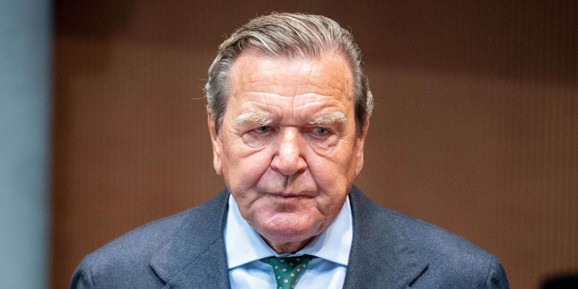Gerhard Schröder 010720