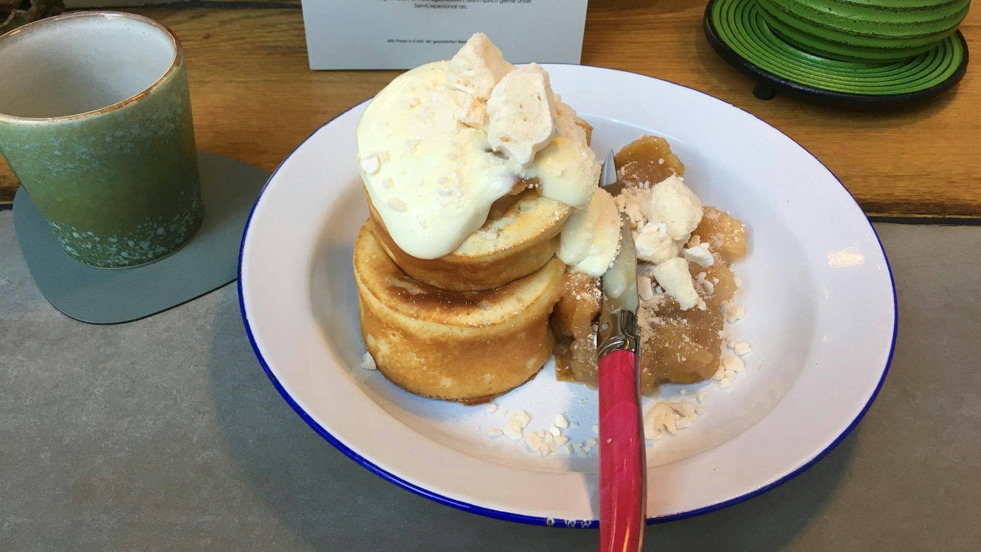 Die Pancakes im Neobiota in Köln.