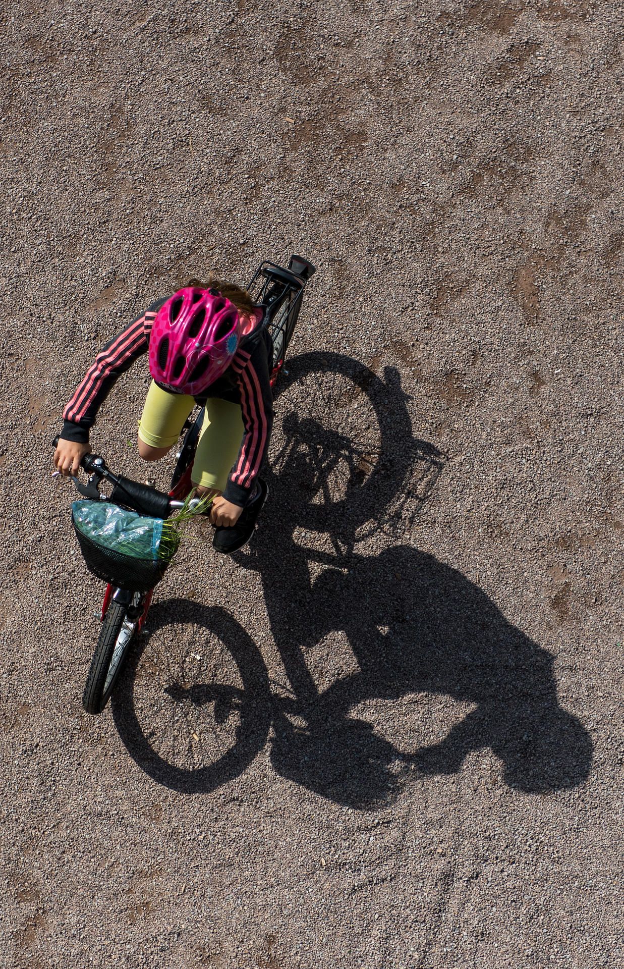 Kind Fahrrad Symbolbild dpa
