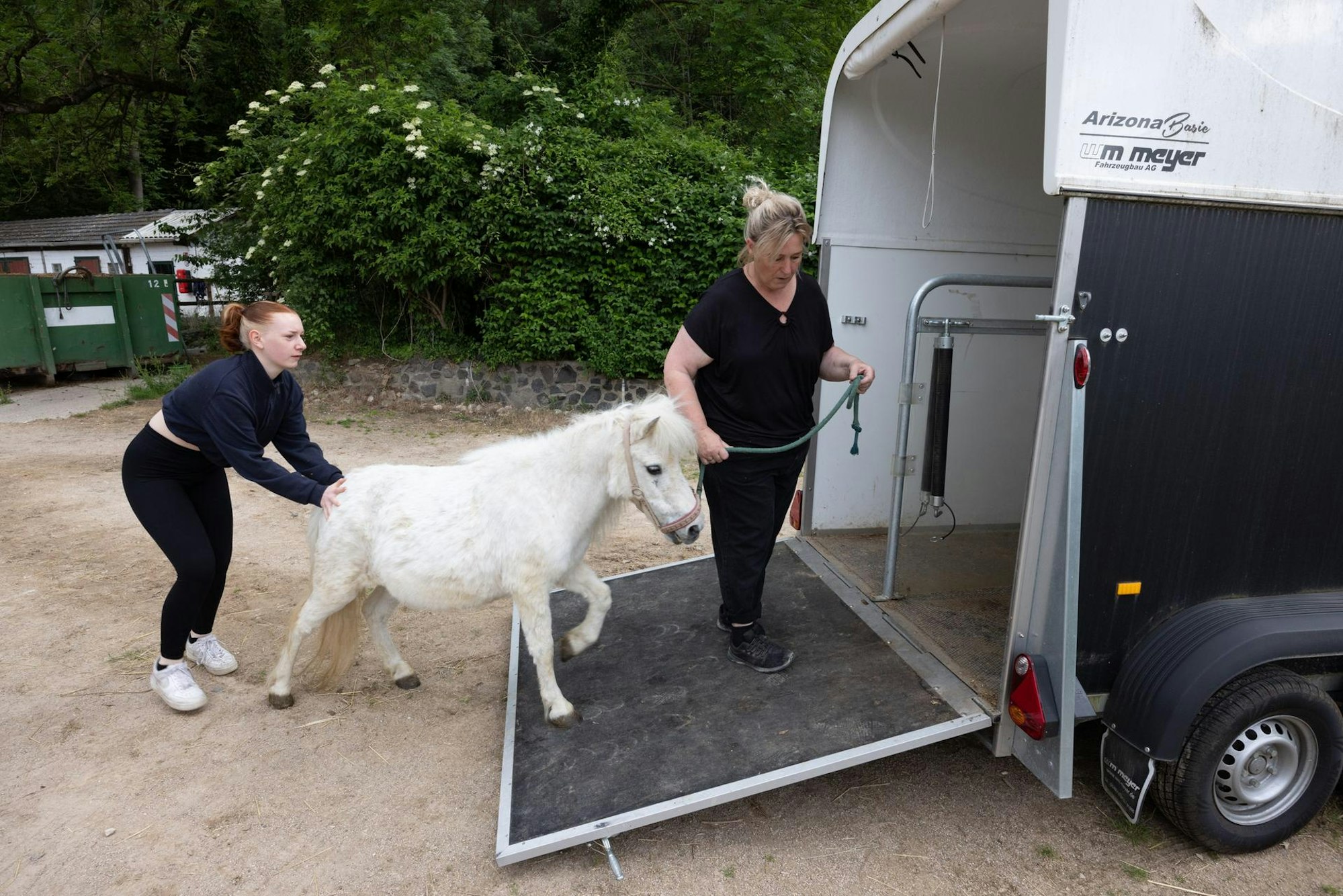 W Tierscheune Verladen keh