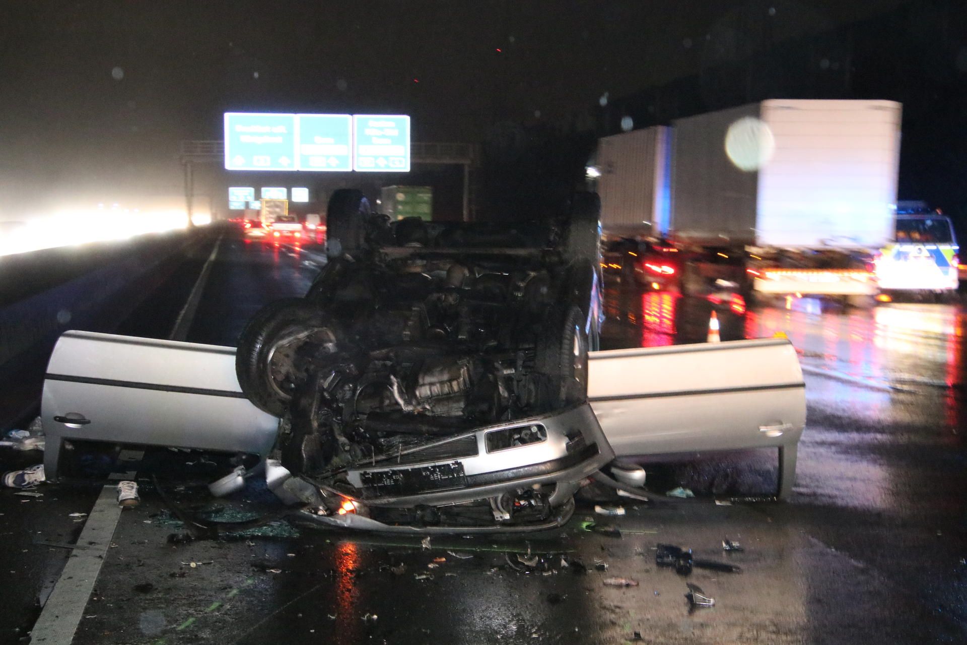 Unfall A3 Heumar Jasmin