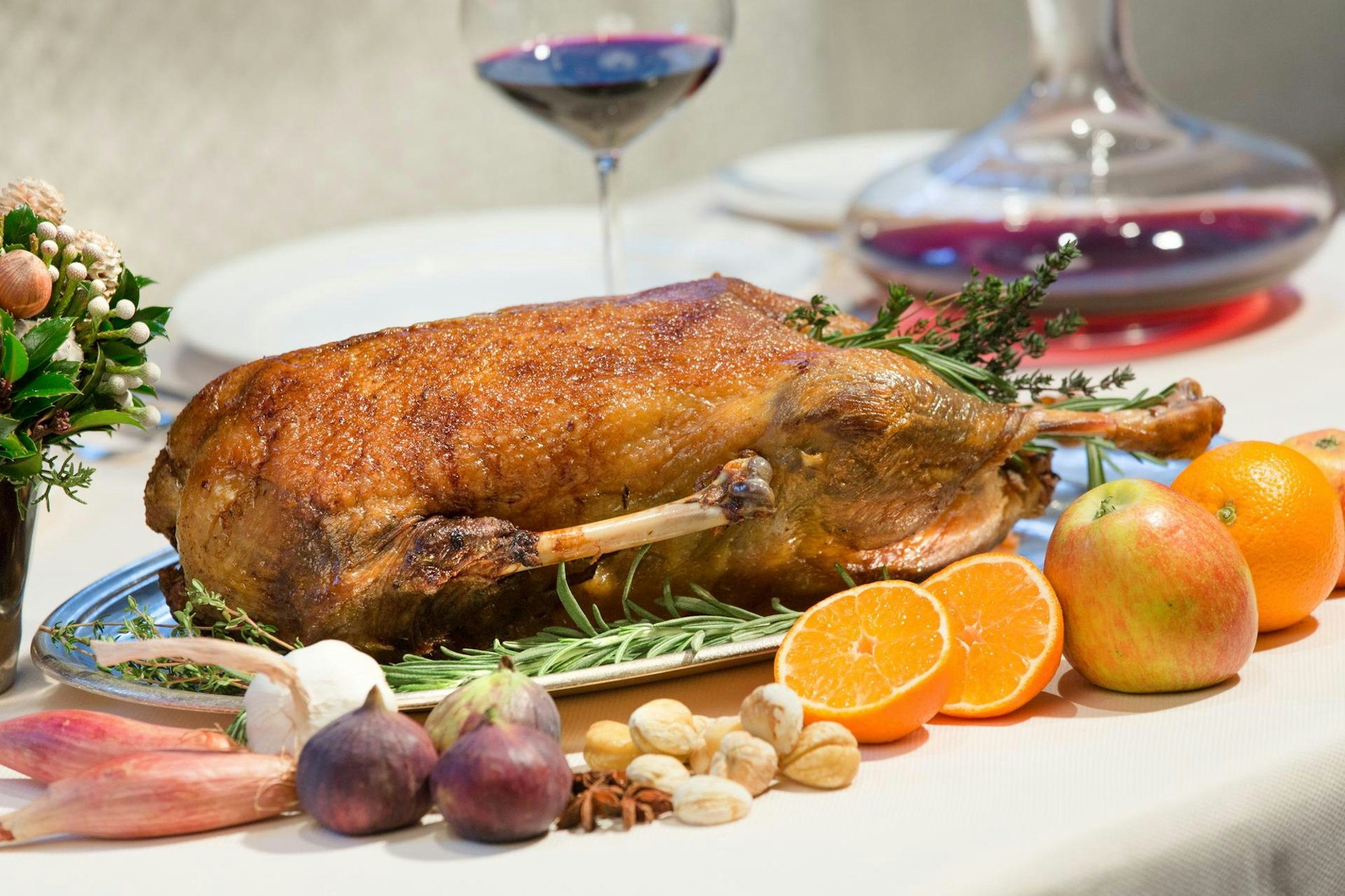 Gans Gänsebraten Excelsior Hotel Hanse-Stube