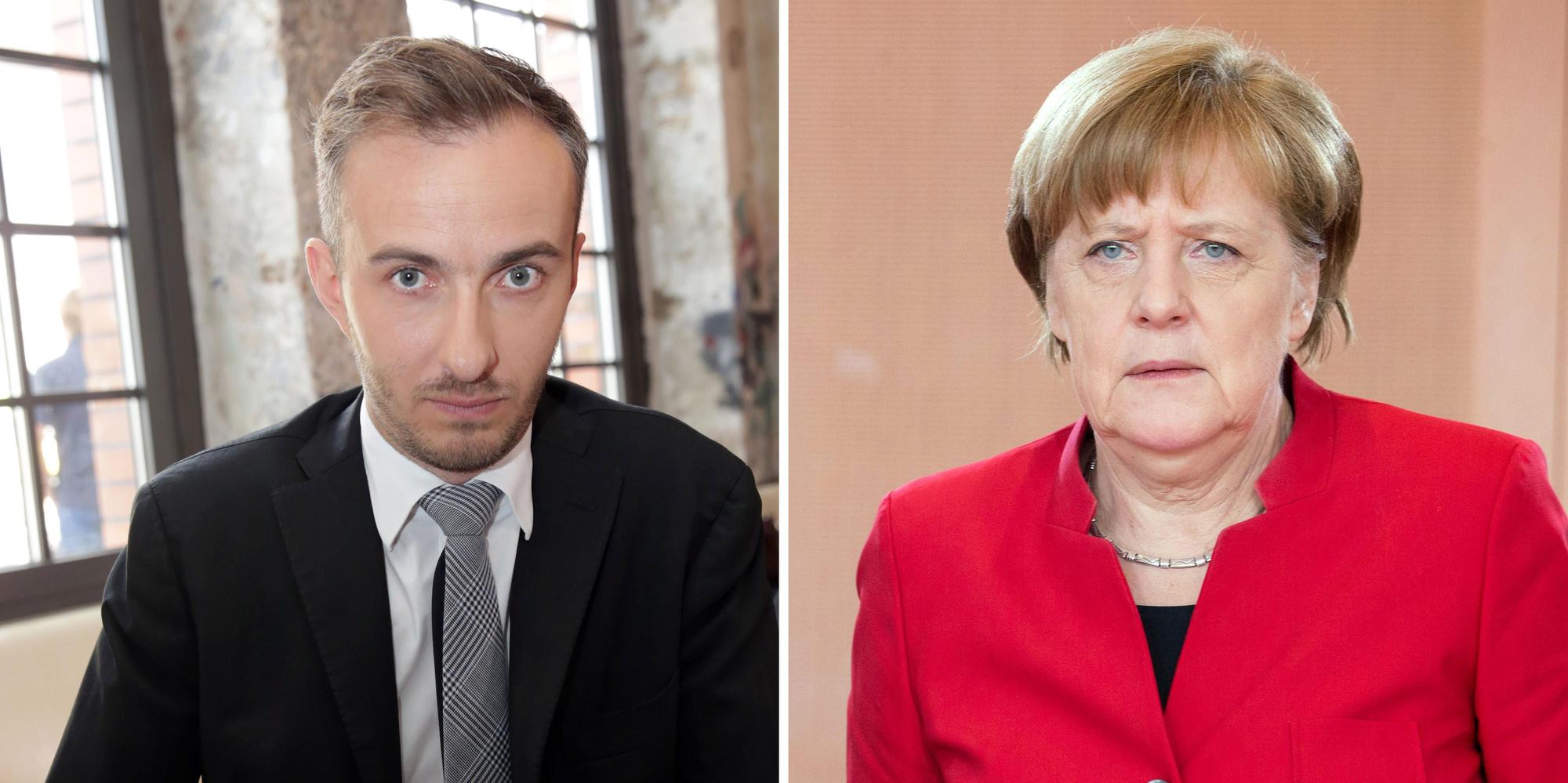 Böhmermann und Merkel