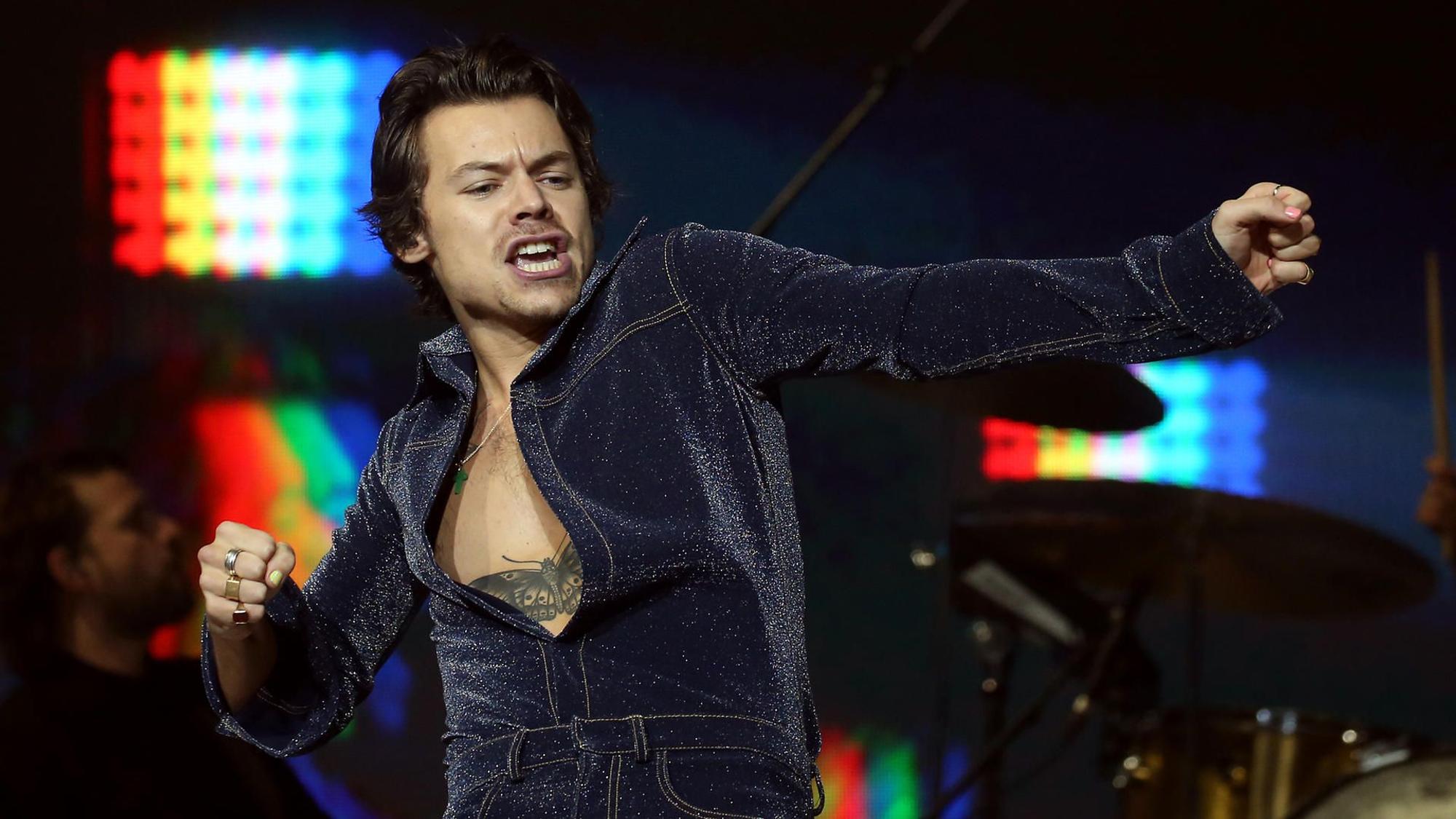 Harry Styles in Aktion