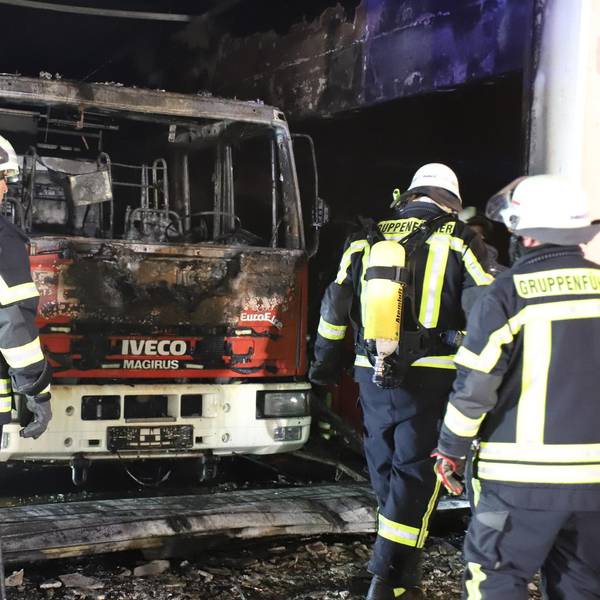 Brand Feuerwehr Hennef 2