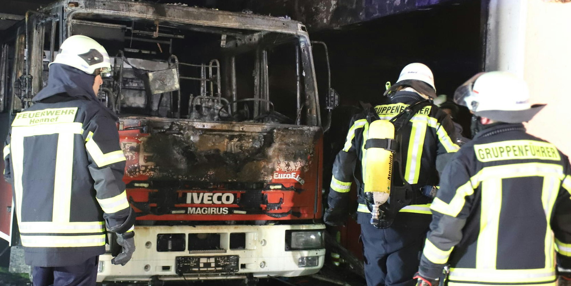 Brand Feuerwehr Hennef 2